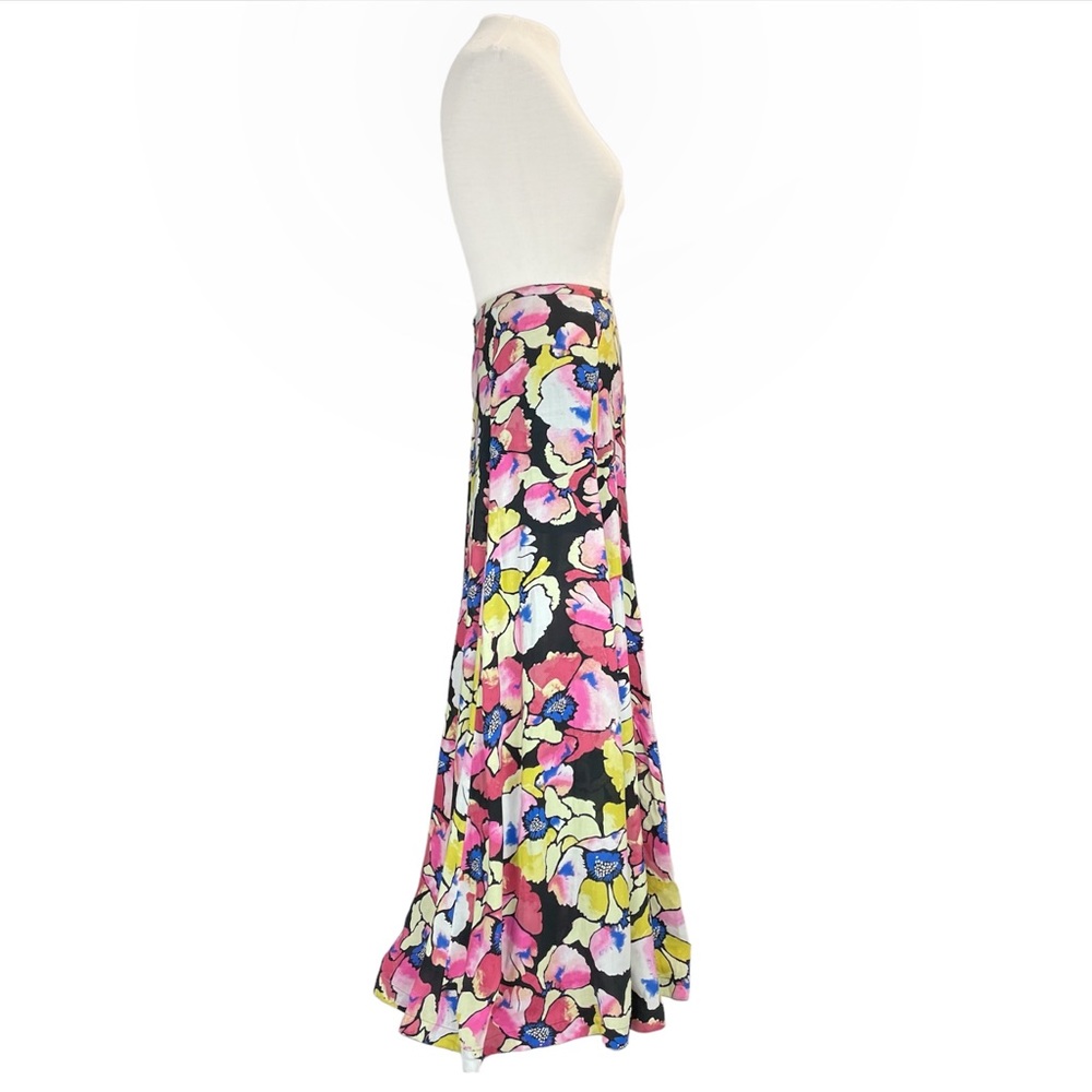 Free People Hot Tropics Maxi Skirt in Multicolor Floral Print Size 0 - Picture 8 of 16